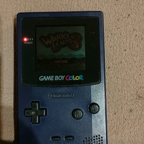 Game Boy Color used, fully functional Nintendo console