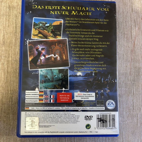 Harry Potter à L'école Des Sorciers - Sony PS2 - Édition Complète PAL - Avec Manuel