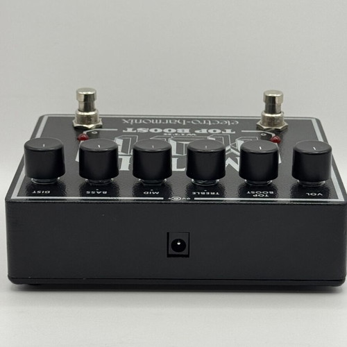 Electro-Harmonix Metal Muff distortion pedal used