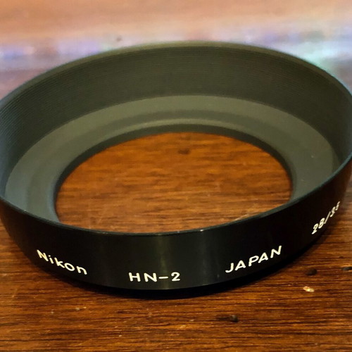Nikon Nikkor-H Auto 28mm f/3.5 wide-angle lens like new