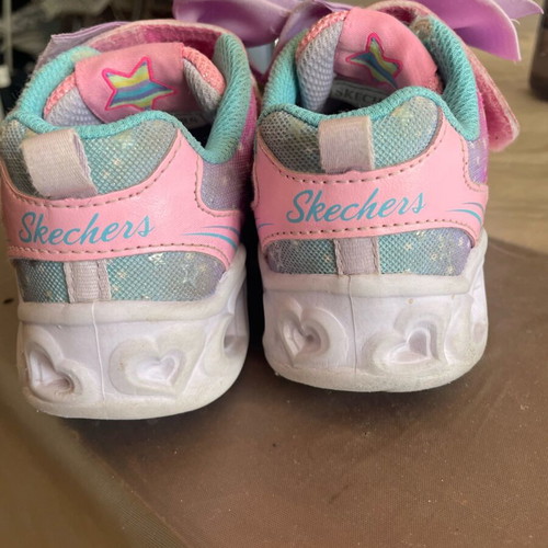 Alegria kids athletic shoes size 26 used multicolor