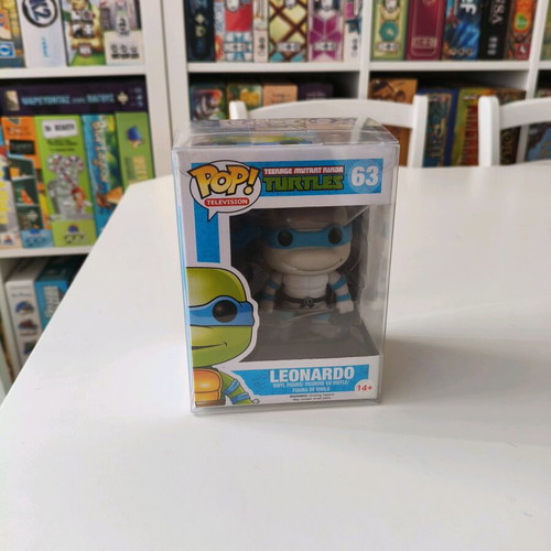 Funko Pop Leonardo 63 grayscale new from Teenage Mutant Ninja Turtles