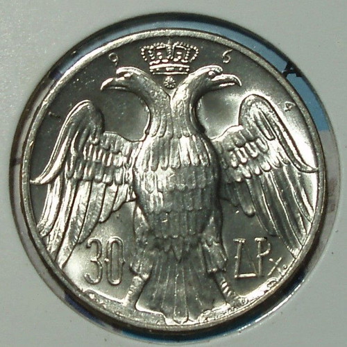 Konsberg 30 Drachmas 1964 Silver .835 Coin Royal Wedding Konstantinos & Anna Maria like new