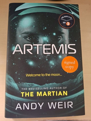 Artemis collector's edition like new, signed copy