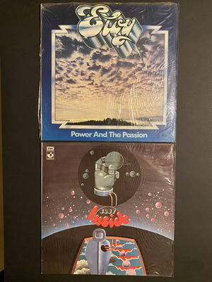Eloy Power And The Passion and Inside 2 LPs like new, rock
