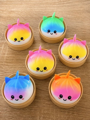 Squishy Unicorn random color, like new, 1 piece