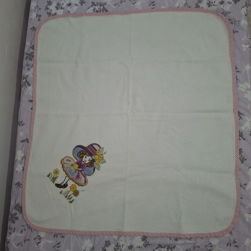 Vintage handmade baby mat