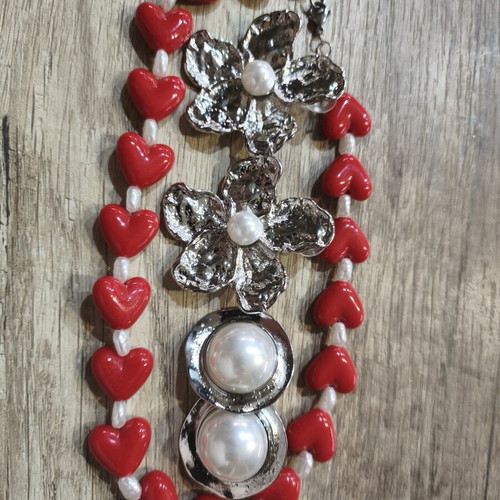 Stainless Steel Jewelry Set with Synthetic Pearl new