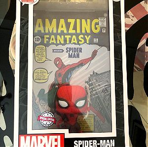 SPIDER-MAN 1st APPEARANCE POP COMIC COVER 5 SPECIAL EDITION FUNKO NEW SEALED MARVEL COMICS