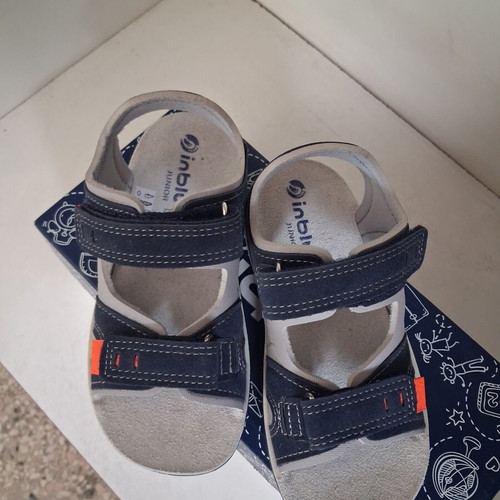 Inblu Boys' Sandals new, white and blue