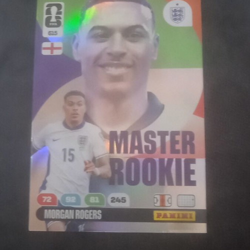 FIFA World Cup 2026 Adrenalyn XL Master Rookie Morgan Rogers card