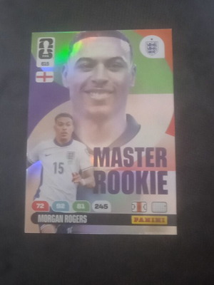 FIFA World Cup 2026 Adrenalyn XL Master Rookie Morgan Rogers card