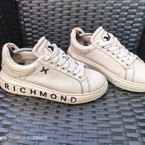 John Richmond white sports shoes used, size 41
