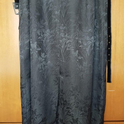 Black wrap dress like new, size L