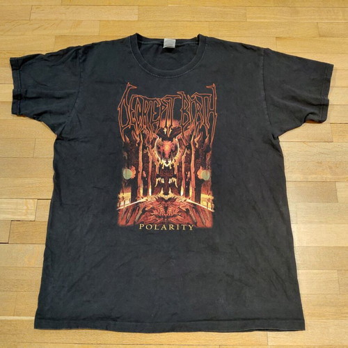 Decrepit Birth Polarity vintage shirt used, size L