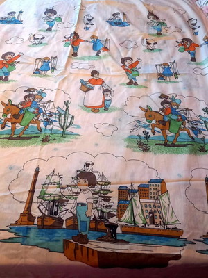 Marco vintage children's curtain like new, 80s nostalgia
