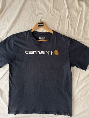 Carhartt vintage men's t-shirt, size L, blue