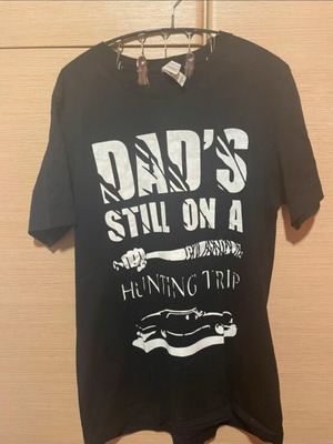 Supernatural X Walking Dead T-shirt medium used, black