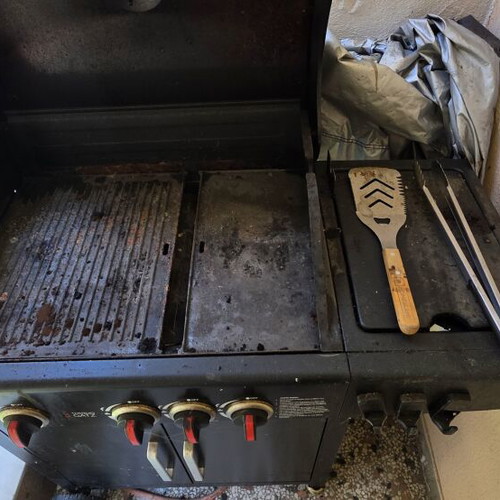 Thermogaz gas grill used