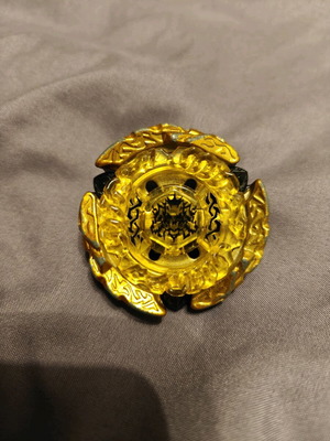 Gold Kerberos Beyblade Metal Fusion used, in played condition