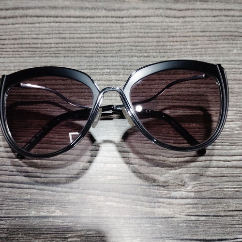Karl Lagerfeld sunglasses like new, model KL245S, black and grey
