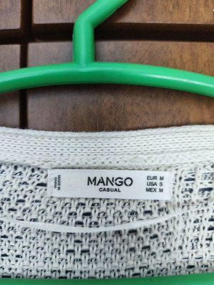 Mango women's cardigan new, medium, white