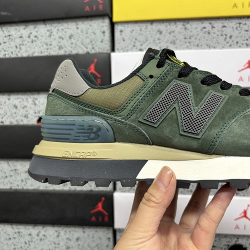 New Balance x Stone Island 574 sneakers, green