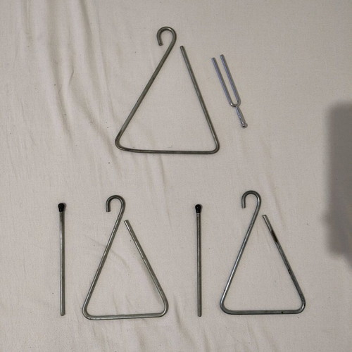 Triangles for carols used, pack