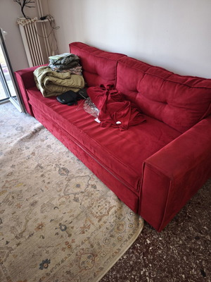 Household set used with sofa, fridge, washing machine, bed, and more