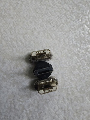 Usb magnetic cables used, pack of 2