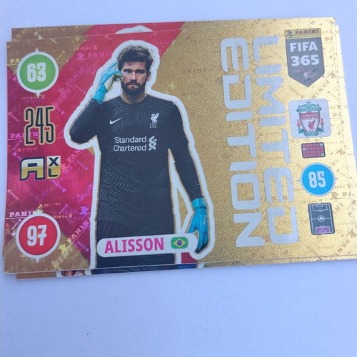 Panini FIFA 365 2021 Limited Edition Card Alisson