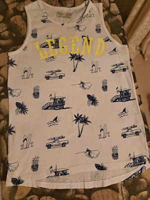 Zara Kids Sleeveless Legend T-shirt size 116 cm like new, gray