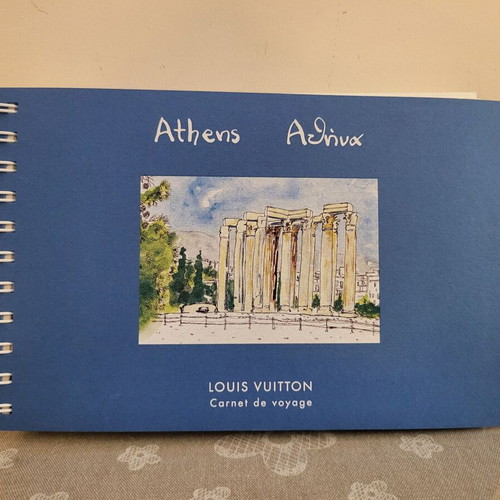 Louis Vuitton Carnet De Voyage Athens 2004 travel book new