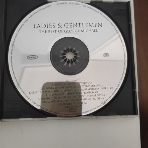 George Michael Ladies & Gentlemen 2 CD like new, pop