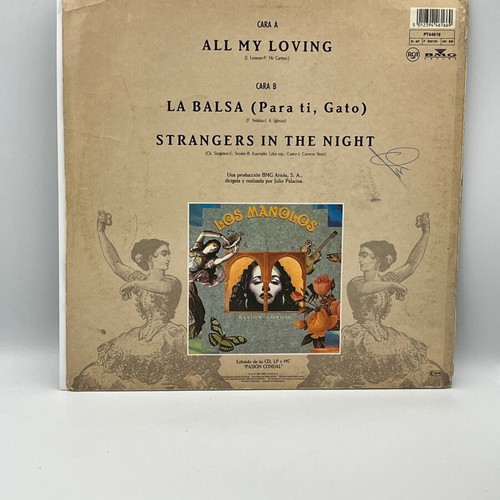 Los Manolos All My Loving vinyl record