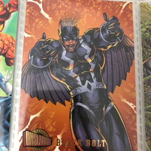 Marvel Onslaught 1996 Ultra Fleer Cards Complete Basic Set new