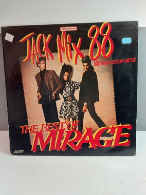 Jack Mix 88 The Best Of Mirage βινύλιο μεταχειρισμένο