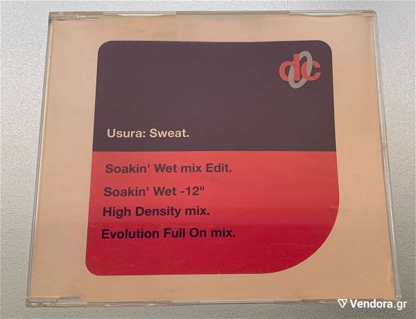 Usura - Sweat 4-trk cd single