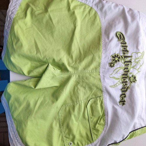 Zara swim shorts large green like new