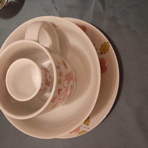 Children's dinner set for girl new in box