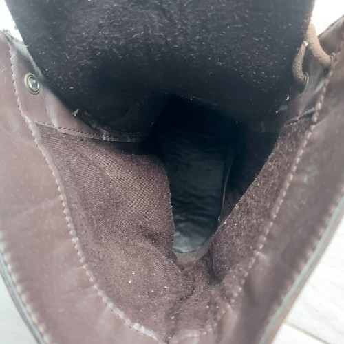 Brown ankle boots size 37 used