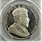  "Edward VII" 1901 , Ireland Silver 48 Pence PCGS PR65DCAM  X# 13.