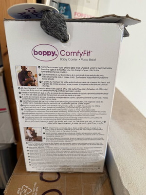 Chicco Κλασικός Μάρσιπος Boppy Comfy Fit Grey σαν καινούργιο