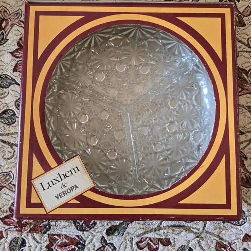 Serving platter 3-section for nuts new