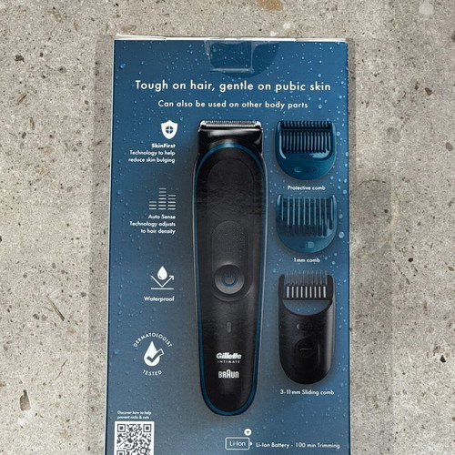 Gillette Intimate I5 Rechargeable Face Shaver new