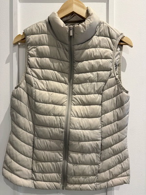 Primark women's sleeveless vest new, beige, size S
