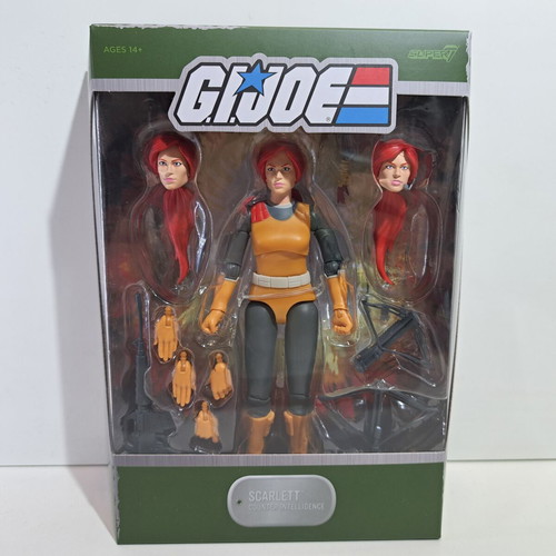 G.I. Joe Scarlett Super7 Ultimates 18 cm action figure new