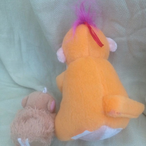 Plush monkey 12cm washed