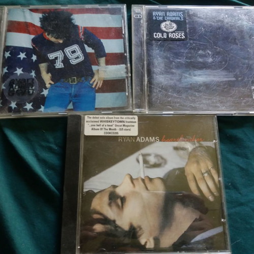 Ryan Adams CD collection used, rock