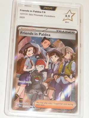 Pokemon Graded Holo Card in mint condition